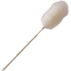 Ettore Products Lightweight Lambswool Duster, Lamb's Wool Bristle, 42 in Handle Length, 6/Carton