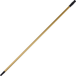 Ettore Products Squeegee 60 in Utility Handle, 60 in Length, 1.25 in Diameter, Gold, Aluminum, 6/Carton