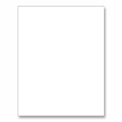 Pacon Railroad Poster Board, 14 Pt., 22" x 28" 100Sheets/CT, White