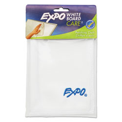 Expo® Microfiber Cleaning Cloth, 12 x 12, White