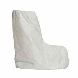 Extensis Tyvek Boot Cover with Skid-Resistant Sole, Large, White