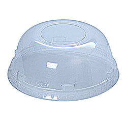 Fabri-Kal Kal-Clear/Nexclear Drink Cup Lids, Dome Lid, Fits 32 oz Cold Cups, Clear, 500/Carton