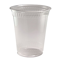 Fabri-Kal Kal-Clear PET Cold Drink Cups, 10 oz, Clear, 50/Bag, 20 Bags/Carton