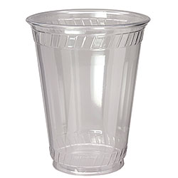 Fabri-Kal Kal-Clear True PET Cold Drink Cups, 9 oz, Clear, 50/Bag, 20 Bags/Carton