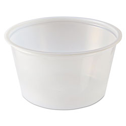 Fabri-Kal Portion Cups, 2 oz, Clear, 2500/Carton
