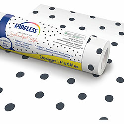 Fadeless Bulletin Board Paper Rolls, 48 inWidth x 50 ft Length, 1 Roll, BFF Painted Dot, Paper