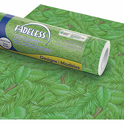 Fadeless Bulletin Board Paper Rolls, 48 inWidth x 50 ft Length, 1 Roll, Tropical Foliage, Paper