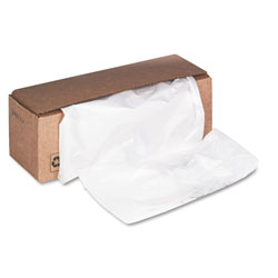 Fellowes Shredder Waste Bags, 32-38 gal Capacity, 50/Carton