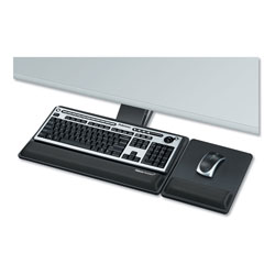 Fellowes Designer Suites Premium Keyboard Tray, 19w x 10.63d, Black