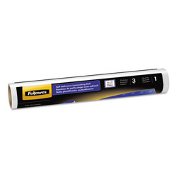 Fellowes Self-Adhesive Laminating Roll, 3mil, 16 in x 10 ft, Glossy Finish