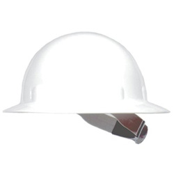 Fibre-Metal HAT-THERMOPLASTIC WHITEW/3-S SWINGSTRAP