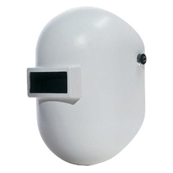 Fibre-Metal Pipeliner™ Welding Helmet, #10, White, 2 in x 4-1/4 in Window