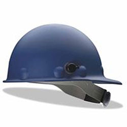 Fibre-Metal Roughneck P2 Series Protective Caps with Quick-Lok, 8 Point Ratchet, Blue
