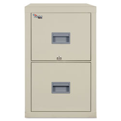 Fireking Patriot Insulated Two-Drawer Fire File, 17.75w x 25d x 27.75h, Parchment