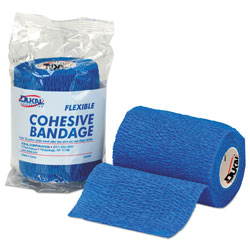 First Aid Only First-Aid Refill Flexible Cohesive Bandage Wrap, 3 in x 5 yd, Blue