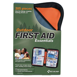 First Aid Only Outdoor Softsided First Aid Kit for 10 People, 205 Pieces/Kit (FAO440)