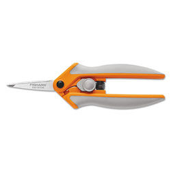 Fiskars Easy Action Micro-Tip Scissors, 5 in. Length, 1 3/4 in. Cut