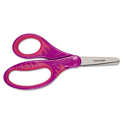 Fiskars Softgrip Scissors for Kids, Blunt Tip, 5 in