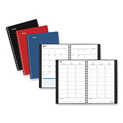 Five Star® Academic Year Weekly/Monthly Planner, 8.5 x 5.5, Randomly Assorted Cover Colors, 12-Month (July to June): 2022 to 2023