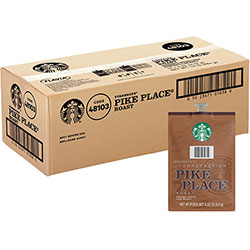Flavia™ Freshpack Starbucks Pike Place Roast Coffee - Compatible with - Medium - 0.3 oz - 76 / Carton