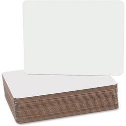 Flipside Dry Erase Board, 9-1/2 in x 12 in, 24/PK, White
