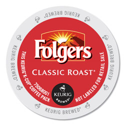 Folgers Gourmet Selections Classic Roast Coffee K-Cups, 24/Box