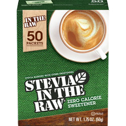 Folgers Stevia in The Raw Sweetener - Packet - 0 lb (0 oz) - Stevia Flavor - Artificial Sweetener - 12/Carton (SMU75050CT)