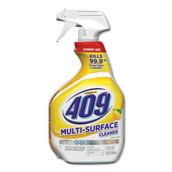 Formula 409 Multi-Surface Cleaner, 32 oz Spray Bottle, Lemon, 9/Carton