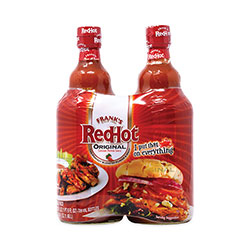 Frank's RedHot® Original Hot Sauce, 25 oz Bottle, 2/Pack