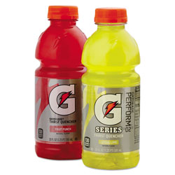 Gatorade G-Series Perform 02 Thirst Quencher Fruit Punch, 20 oz Bottle, 24/Carton