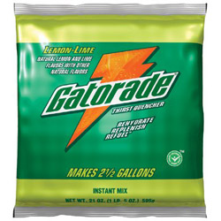 Gatorade Original Powdered Drink Mix, Lemon-Lime, 8.5oz Packets, 40/Carton