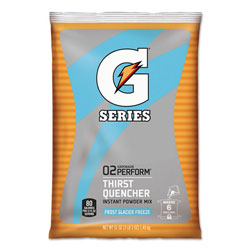 Gatorade Original Powdered Drink Mix, Glacier Freeze, 51oz Packet, 14/Carton