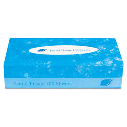Trusted Care™ Facial Tissues Rectangular Box for Faces and Hands
