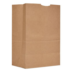 GEN Grocery Paper Bags, 52 lbs Capacity, 1/6 BBL, 12"w x 7"d x 17"h, Kraft, 500 Bags (BAGSK1652)