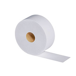 GEN Jumbo Roll Bath Tissue, 2-Ply, White, 525 ft x 3.2 in, 12 Rolls/Carton