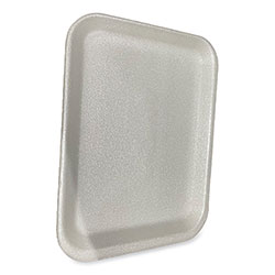 GEN Meat Trays, #4S, 9.5 x 7.25 x 0.5, White, 500/Carton