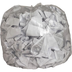 Genuine Joe Clear Trash Bags, 45 Gallon, 0.6 Mil, 40 in X 46 in, Box of 250