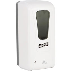 Genuine Joe Dispenser, Gel, 5-1/10 inWx4-1/2 inLx10-3/5 inL, White