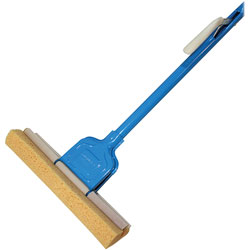 Genuine Joe Roller Sponge Mop, Blue