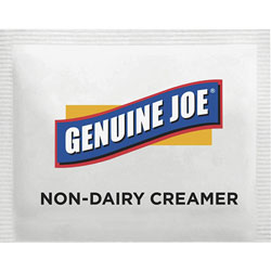 Genuine Joe Non-Dairy Creamer Packets, 800/PK, White