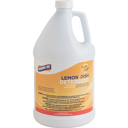Genuine Joe Dishwashing Liquid, 1 Gallon, Lemon Scent