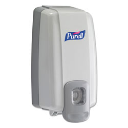 Purell NXT SPACE SAVER Dispenser, 1000 mL, 5.13 in x 4 in x 10 in, White/Gray