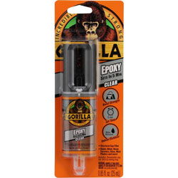 Gorilla Glue Epoxy Clear Glue - 0.85 oz - 1 / Each - Clear
