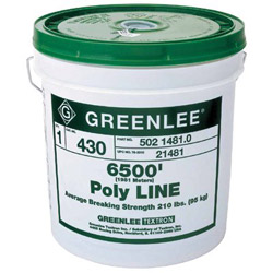 Greenlee Poly Line, 6500 Feet