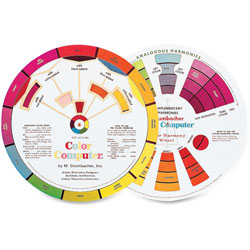 Grumbacher Dual-Sided Color Wheel, Mulit