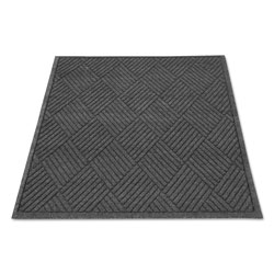 Guardian EcoGuard Diamond Floor Mat, Rectangular, 36 x 48, Charcoal