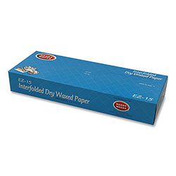 Handy Wacks Interfolded Dry Waxed Paper, 10.75 x 15, 500 Box, 12 Boxes/Carton
