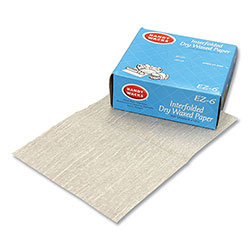 Handy Wacks Interfolded Dry Waxed Paper, 10.75 x 6, 12/Carton