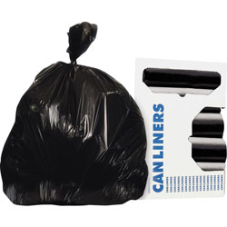 Heritage Bag Reprime Black Trash Bags, 1.3 Mil, 33 in X 44 in, Case of 100