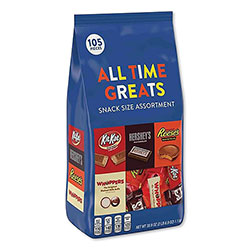 Hershey's® All Time Greats Milk Chocolate Variety Pack, Assorted, 38.9 oz Bag